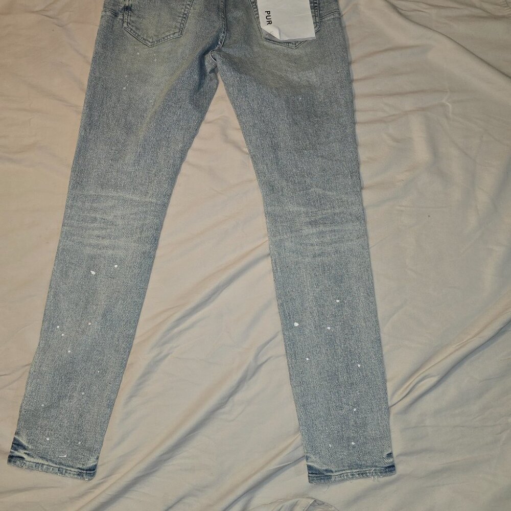 Purple Jeans Mens size 31x34 - Picture 3 of 3